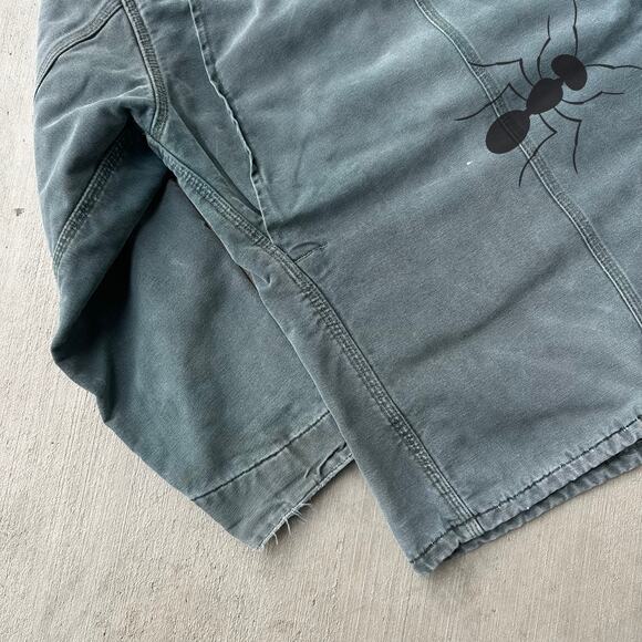 Vintage Y2K Carhartt green chore work wear jacket - Picture 7 of 8